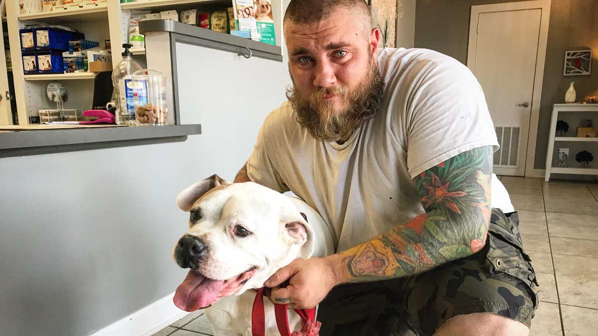 Army veteran remembers the dog that saved his life after Iraq war