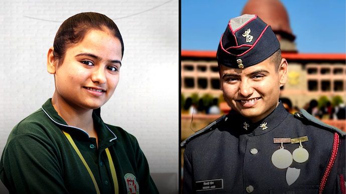 siddhi jain nda president medal